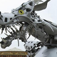 Illustration for article titled Hubcap Sculptures Make Robot Pets